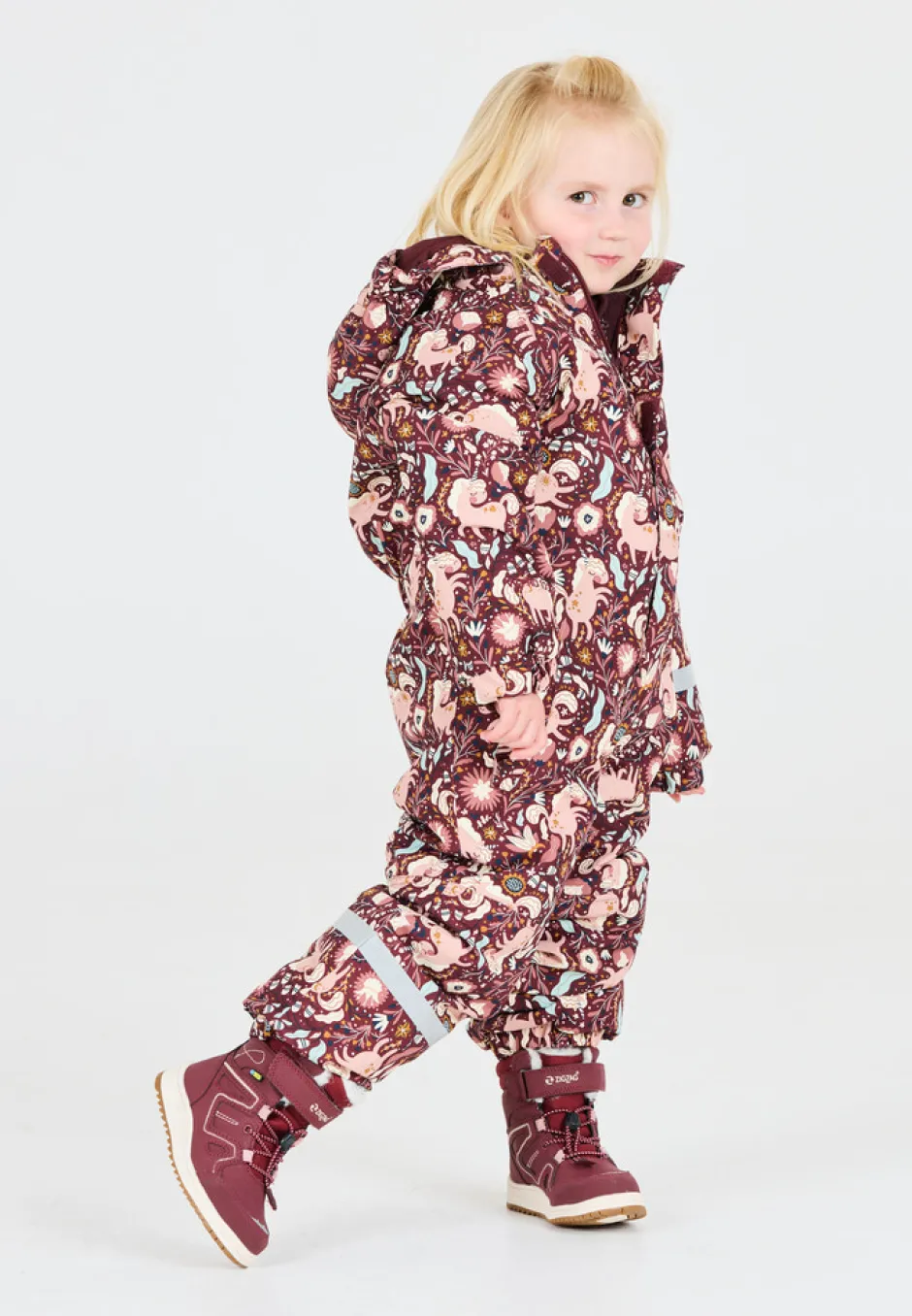 Hot Tower Printet flyverdragt W-PRO 10000 - Afterglow Flyverdragter