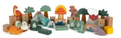 Sale Træ byggeklodser Dino Træklodser