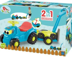 Best Traktor gåbil m/trailer + græsslåmaskine Leg I Haven|Biler, Traktorer & Scootere