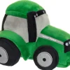 Clearance Traktor i plys grøn, 18 cm Bamser