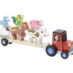 Sale Traktor med anhænger og stabledyr Traktorer & Fly