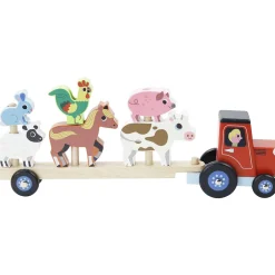 Sale Traktor med anhænger og stabledyr Traktorer & Fly