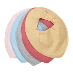 Outlet Tørklæde Hagesmæk - solid 5-Pak - 587 Hagesmække|Savlesmække