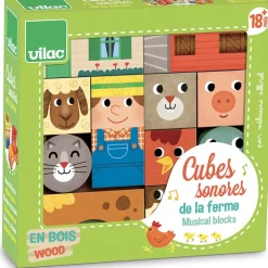 Best Træklodser med lyd - Bondegårdsdyr Træklodser