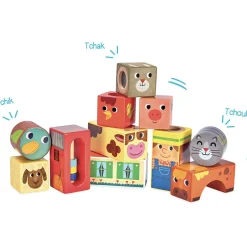 Best Træklodser med lyd - Bondegårdsdyr Træklodser