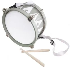 Outlet Tromme med harlekin, oliven grøn Musiklegetøj