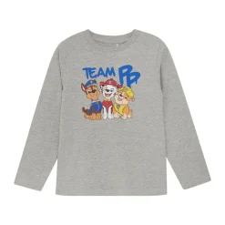 New T-shirt langærmet - Grey Melange Bluser