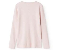 Discount T-shirt, langærmet - Rosa T-Shirts & Toppe|Bluser