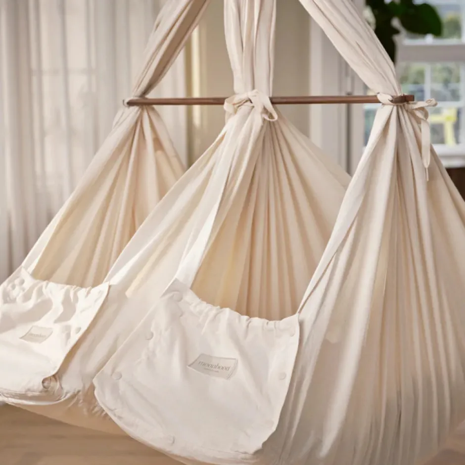 Outlet Tvillingeslyngevugge, natur Børn Slyngevugger