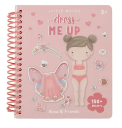 Outlet Udklædningsbog - Rosa & Friends Aktivitets- & Malebøger