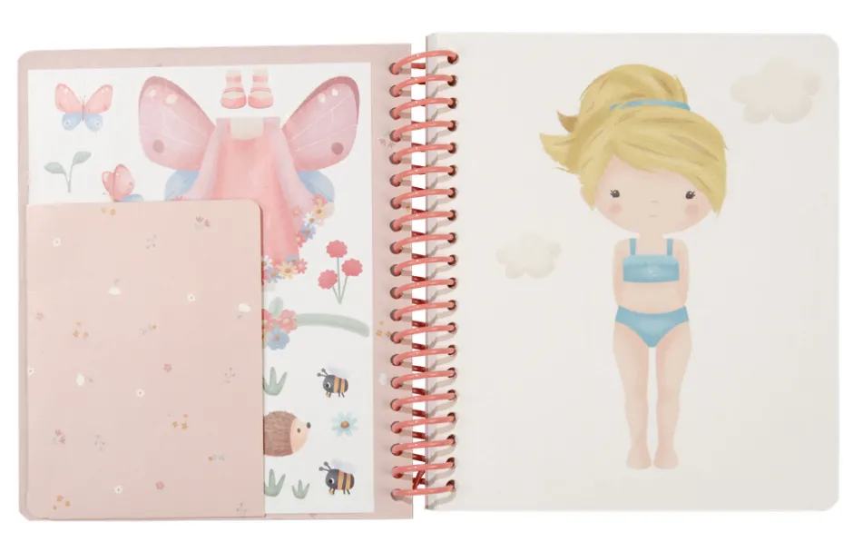 Outlet Udklædningsbog - Rosa & Friends Aktivitets- & Malebøger