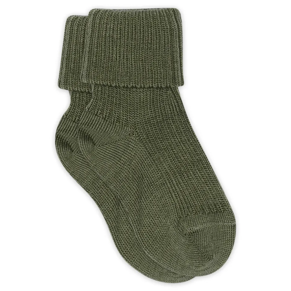 New Uld Ankelstrømpe Rib - 1235 Strømper|Uldstrømper & Uldstrømpebukser