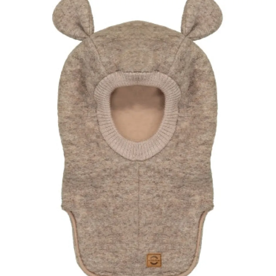 Online Uld Balaclava w Strik - MELANGE DENVER Elefanthuer & Huer|Uldhuer, Uldvanter & Uldfutter