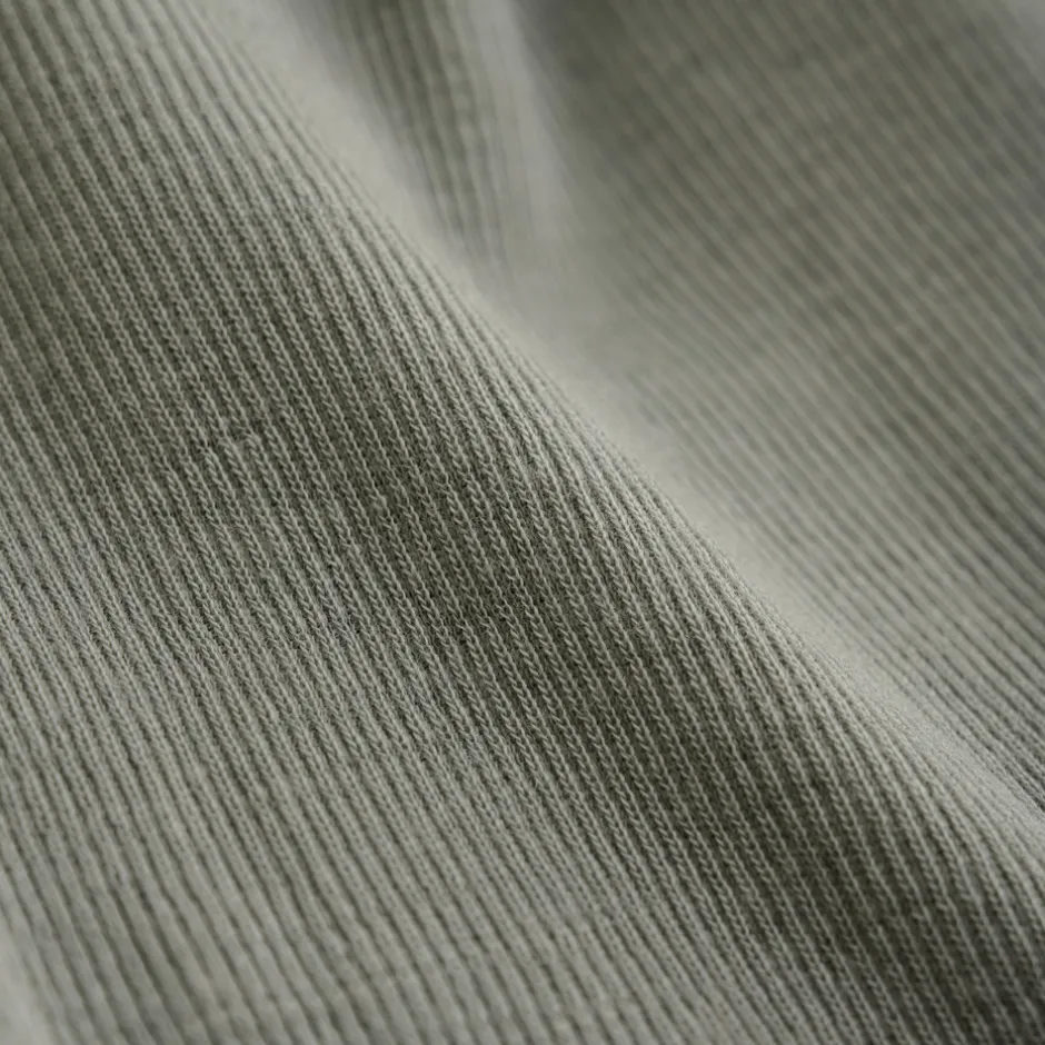 Clearance Uld body langærmet body - solid - Forest Fog Melange Uldbodyer|Bodystocking Langærmet