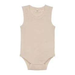 Online Uld body uden ærmer - Sandshell Melange Bodystocking U. Ærmer|Uldbodyer