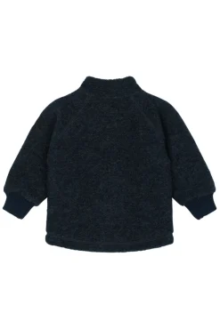 Outlet Uld Cardigan - Blue night Uldoverdele