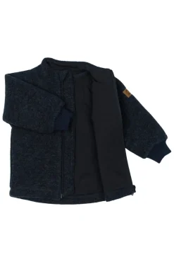 Outlet Uld Cardigan - Blue night Uldoverdele