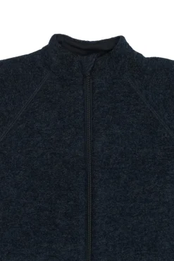 Outlet Uld Cardigan - Blue night Uldoverdele