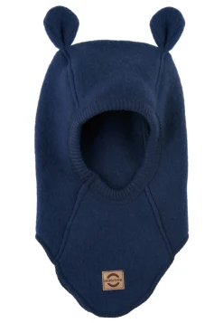 Hot Uld elefanthue med ører - Blue night Elefanthuer & Huer|Uldhuer, Uldvanter & Uldfutter