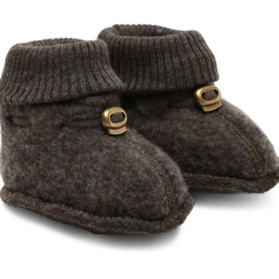 Hot Uld futter - DARK BROWN MELANGE Futter|Uldhuer, Uldvanter & Uldfutter