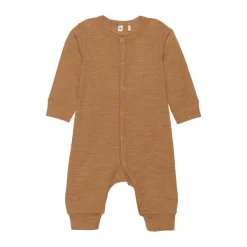 Hot Uld jumpsuit - solid - Chipmunk Melange Ulddragter|Heldragter U. Fod
