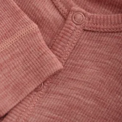 Uld jumpsuit - solid - Light Mahogany Melange Ulddragter|Heldragter U. Fod