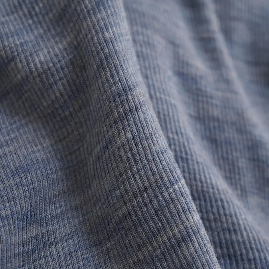 Best Uld leggings - solid - Folkstone Gray Melange Uldunderdele|Leggings