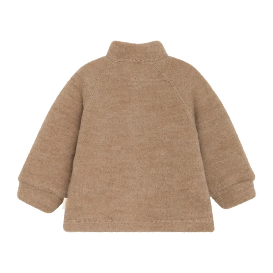 Online Uldjakke med lynlås - 2330 Uldoverdele|Cardigans, Veste & Trøjer