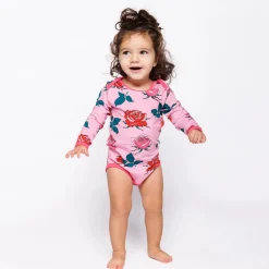 Clearance Ulm Langærmet Body - Pink lilac Bodystocking Langærmet