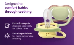 Sale Ultra air soother, 0-6 m, lysegrøn/lyseblå Sutter