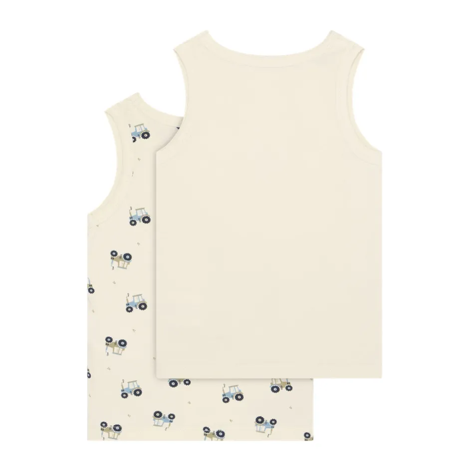 Undertrøje - 2 pak - Faded Denim Undertøj