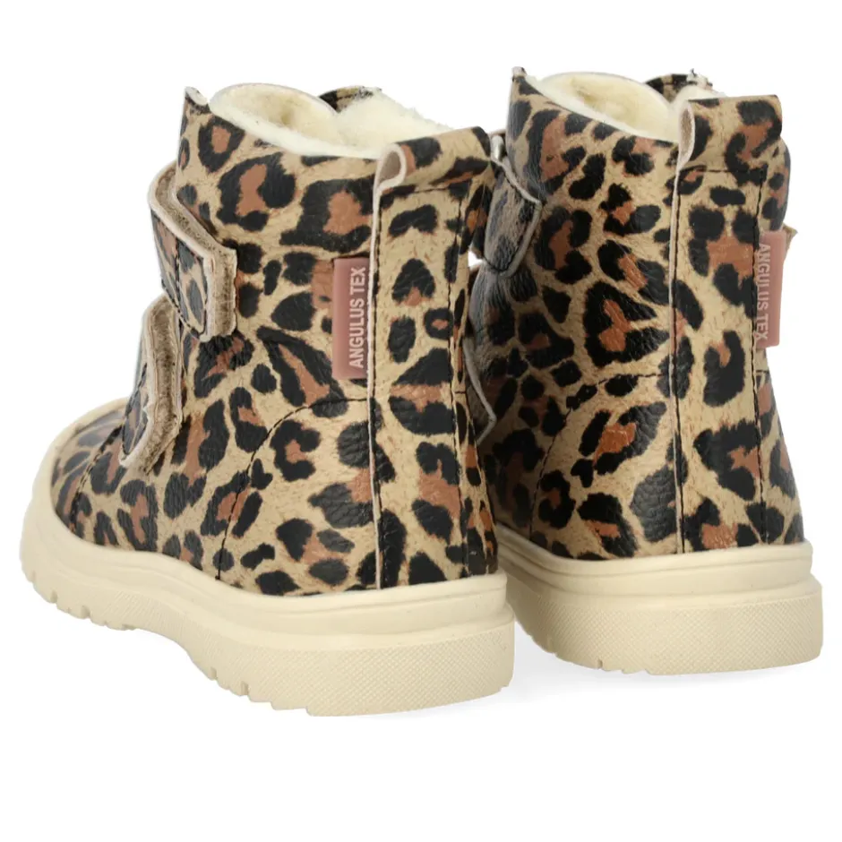 Discount Vandafvisende TEX-støvle med dyreprint - 4020 Vinterstøvler