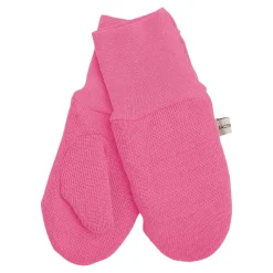 Clearance Vanter med tot - Pink Luffer & Vanter|Uldhuer, Uldvanter & Uldfutter