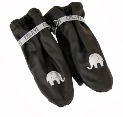 New Vatterede PU Luffer - Sort Regntøj