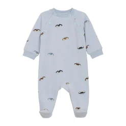 New Velour Romper - 7111 Heldragter M. Fod