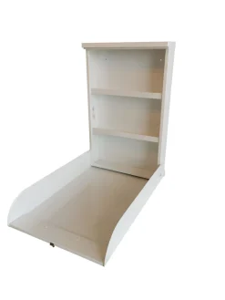 Hot Væghængt metal puslebord Hvid Børn Pusleborde|Pusleborde