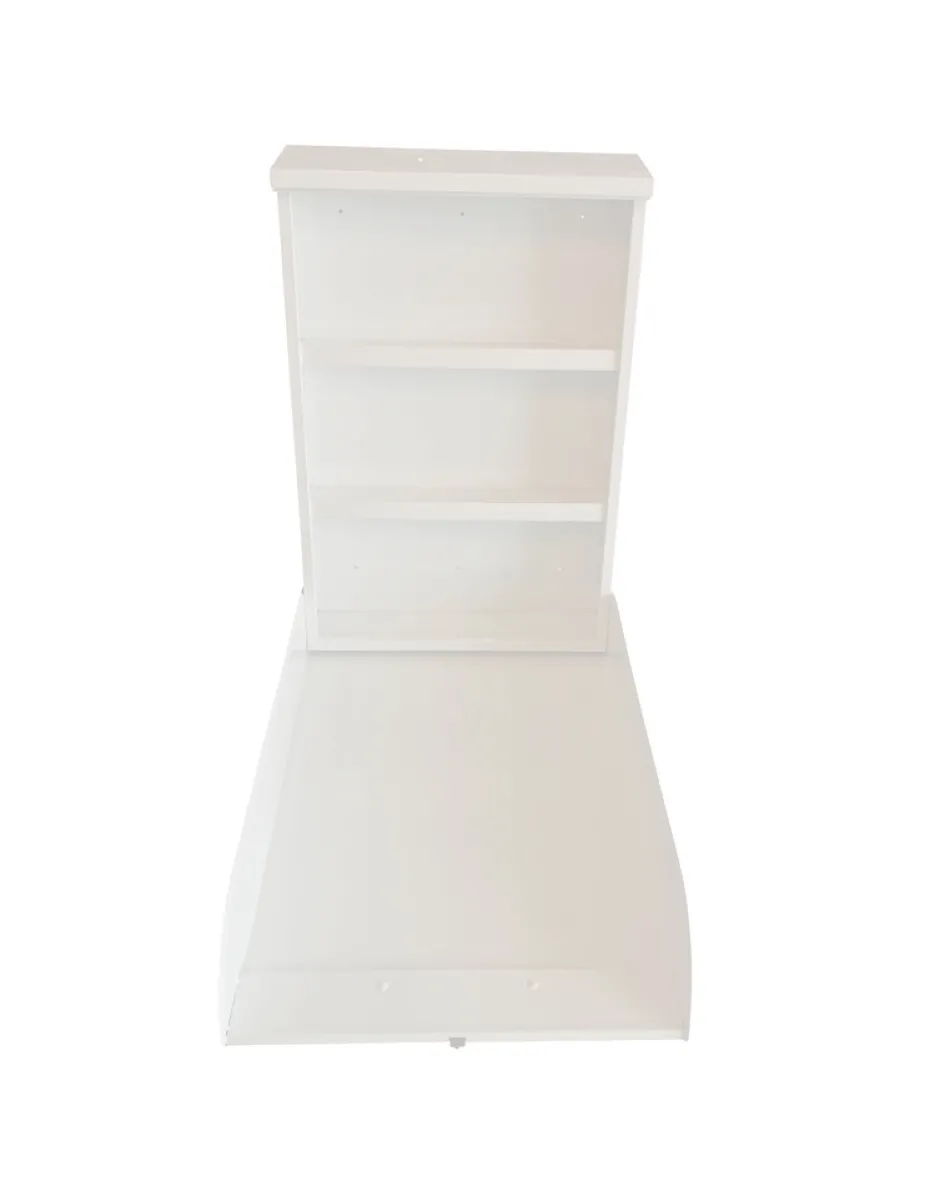 Hot Væghængt metal puslebord Hvid Børn Pusleborde|Pusleborde