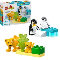 Discount Vilde dyrefamilier: pingviner og løver 10442 Lego