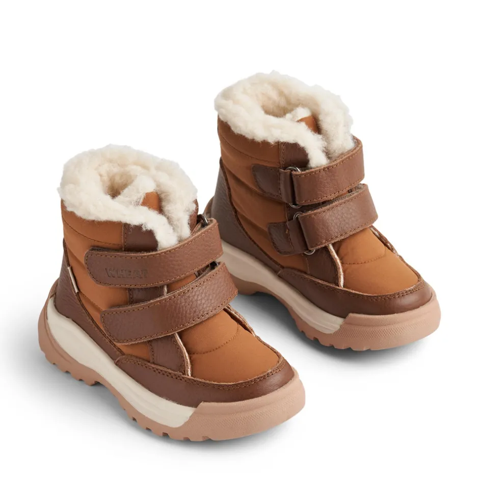 Outlet Vinterstøvle Millas Tex - Cognac Vinterstøvler