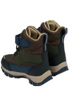 Outlet Vinterstøvle Tex Velcro - Chocolate chip Vinterstøvler