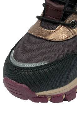 Outlet Vinterstøvle Tex Velcro - Raisin Vinterstøvler