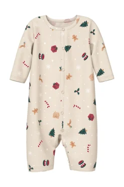 Clearance Vismas natdragt - Whitecap Gray Juletøj|Heldragter U. Fod