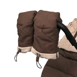 Outlet Vognluffer - Bouclé Espresso Vognhandsker