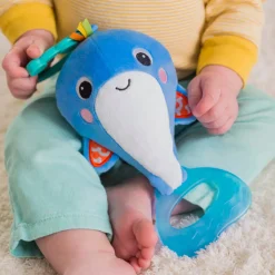 Hot Whale-a-roo pull & shake aktivitets-hval Legetøj Til Barnevogne & Autostole