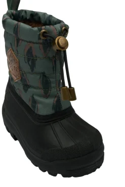 Hot Winter Boot Rubber AOP - Balsam green Vinterstøvler