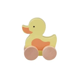 Wooden Duck on Wheel Trækdyr