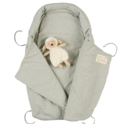 Outlet Wool Wrap - Misty Green Køreposer