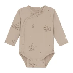 Clearance Wrap Body Langærmet - 2122 Bodystocking M. Skrålukning