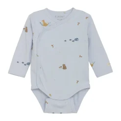 Best Wrap Body Langærmet - 7111 Bodystocking M. Skrålukning