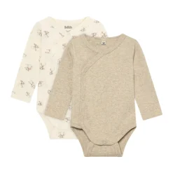 Wrap Body Langærmet (2-pak) - 2350 Multipack|Bodystocking Langærmet